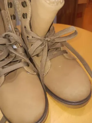 Botas beige/marrón Talla 39