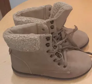 Botas beige/marrón Talla 39