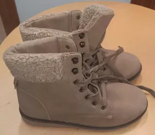 Botas beige/marrón Talla 39