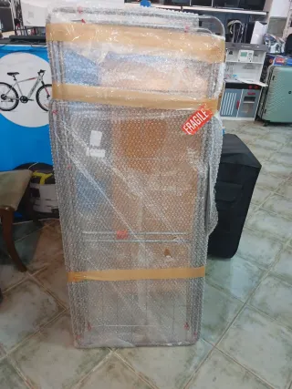 Tendedero metálico plegable