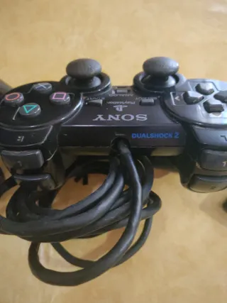 2 Mandos DualShock 2 PS2 Sony