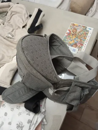 Lote 2 Mochilas Manduca y 1 portabebés Sunveno