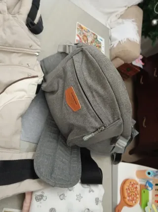 Lote 2 Mochilas Manduca y 1 portabebés Sunveno