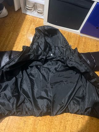 Abrigo Puffer Negro Estilo Zara