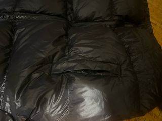 Abrigo Puffer Negro Estilo Zara