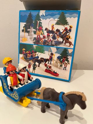 Playmobil Trineo con Pony