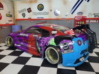 Carrocería RC Drift Nissan GTR