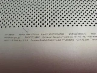 Portátil HP 14s-dq1010ns Roto