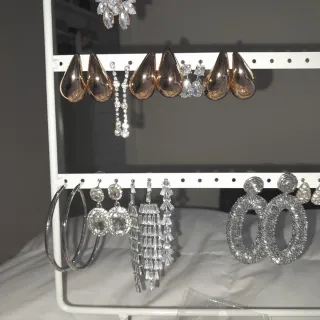 29 Pares Pendientes Oro y Plata