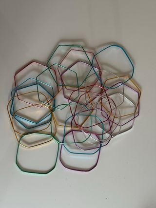 Pulseras Aluminio Colores Ultraligeras