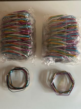 Pulseras Aluminio Colores Ultraligeras