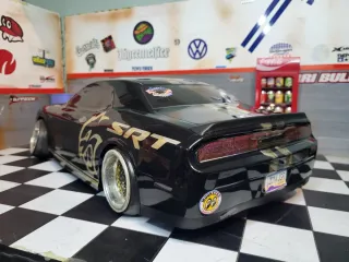 Carrocería RC Drift Dodge Challenger Negra