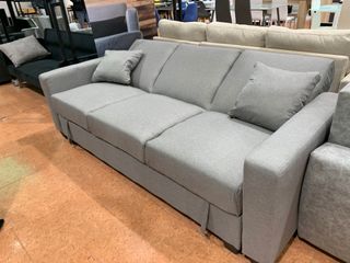 Sofá Cama Keyla Gris Tela