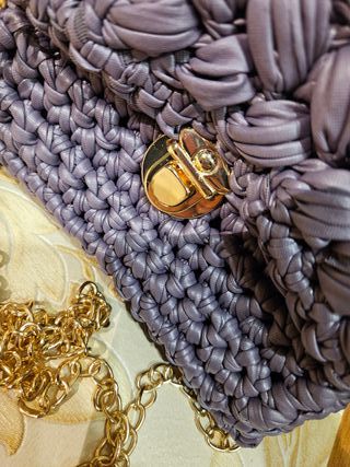 Borsa uncinetto fatta a mano