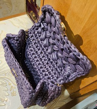 Borsa uncinetto fatta a mano