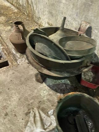 Balanza antigua industrial