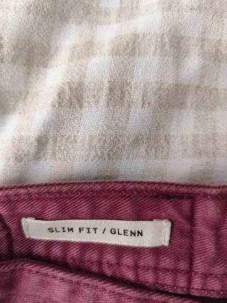 Pantalón Jack & Jones granate hombre