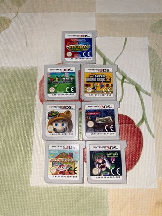 Juegos Nintendo 3DS: Mario, Luigi, Animal Crossing
