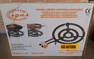 Paellero Garcima +GAS. Gas Natural, 50 cm