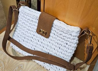 Borsa uncinetto fatta a mano