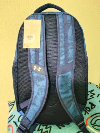 Mochila Under Armour Azul Camuflaje