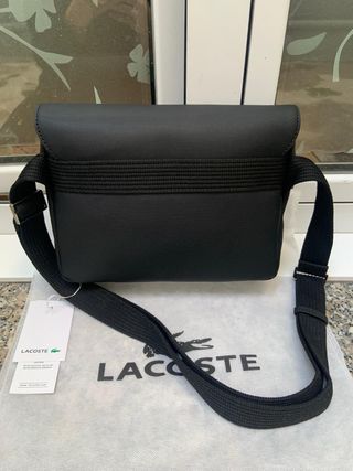 Bolso Lacoste Negro Clásico