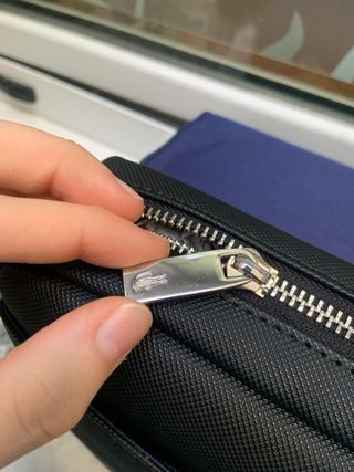 Bolso Lacoste Negro Clásico