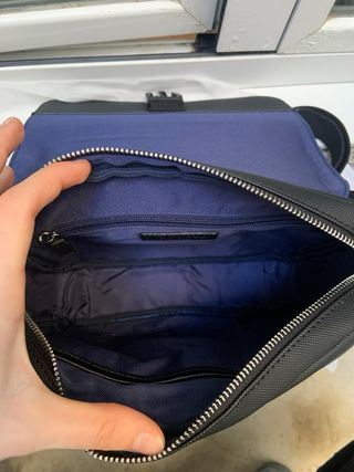 Bolso Lacoste Negro Clásico