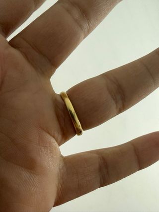 Anillo Oro 14k con Diamante