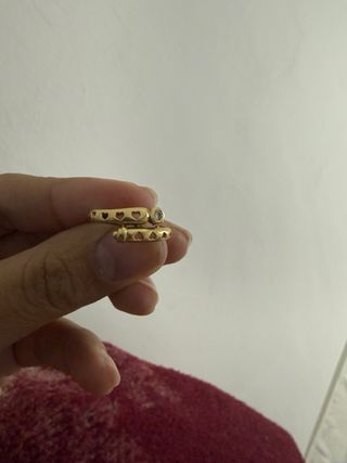 Anillo Oro 14k con Diamante
