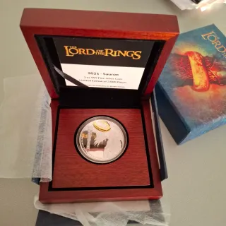 Moneda 1 oz Proof El Señor de los Anillos