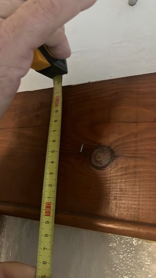 Puerta corredera de madera