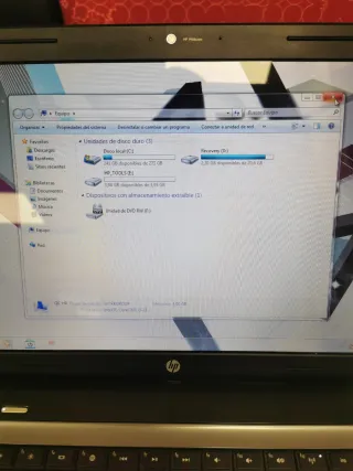 HP Pavilion G6 Portátil con Windows 7