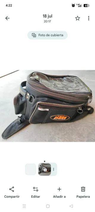 Bolso Depósito KTM Original