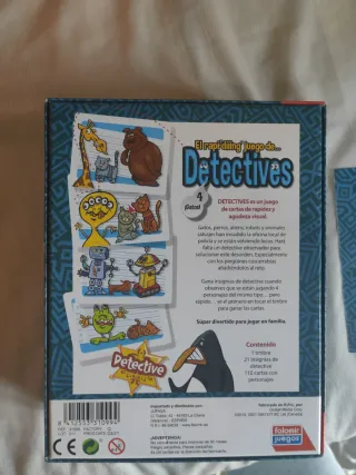 Juego de mesa Detectives Falomir