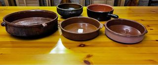 Kit soperas de barro varias medidas