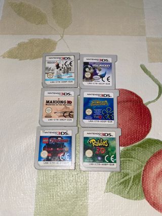 Lote 6 Juegos Nintendo 3DS
