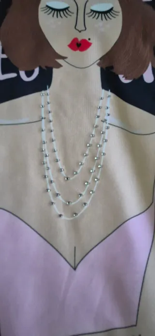 Vestido Keep&Trendy Negro con Estampado