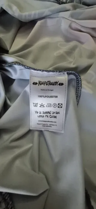 Vestido Keep&Trendy Negro con Estampado