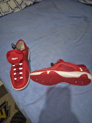 Zapatillas náuticas Slam rojas talla 40