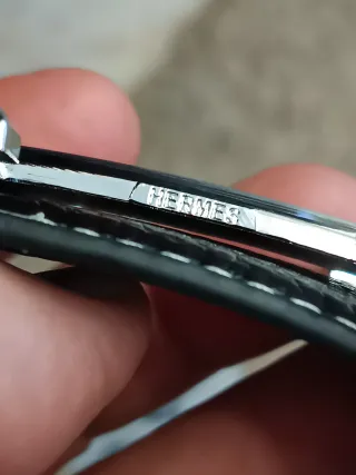 Cinturón Hermes Negro Hebilla H