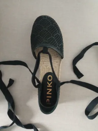 Sandalias Pinko Negras Sin Estrenar