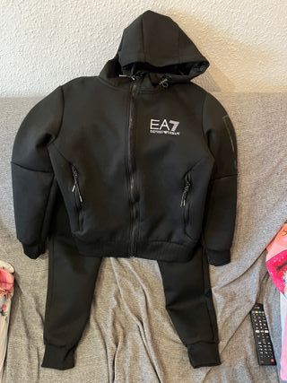Chándal Emporio Armani EA7 Negro