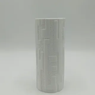 Jarrón Porcelana Biscuit Años 70