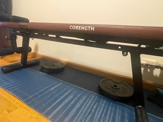 Banco de pesas y mancuernas Decathlon