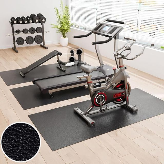 Esterilla Fitness Gruesa Negra