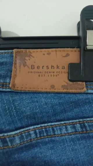 Tejano azul desgastado