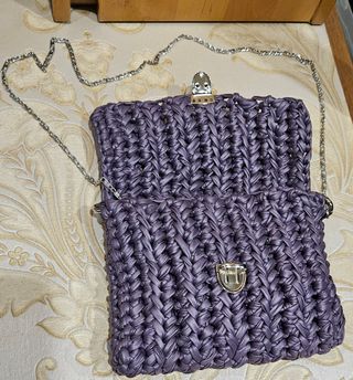 Borsa uncinetto fatta a mano