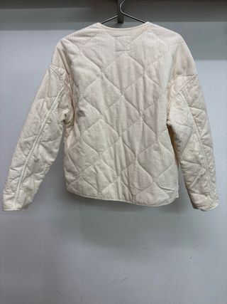 Chaqueta Zara acolchada beige