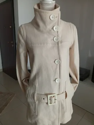 Cappotto Pinko Beige Taglia S